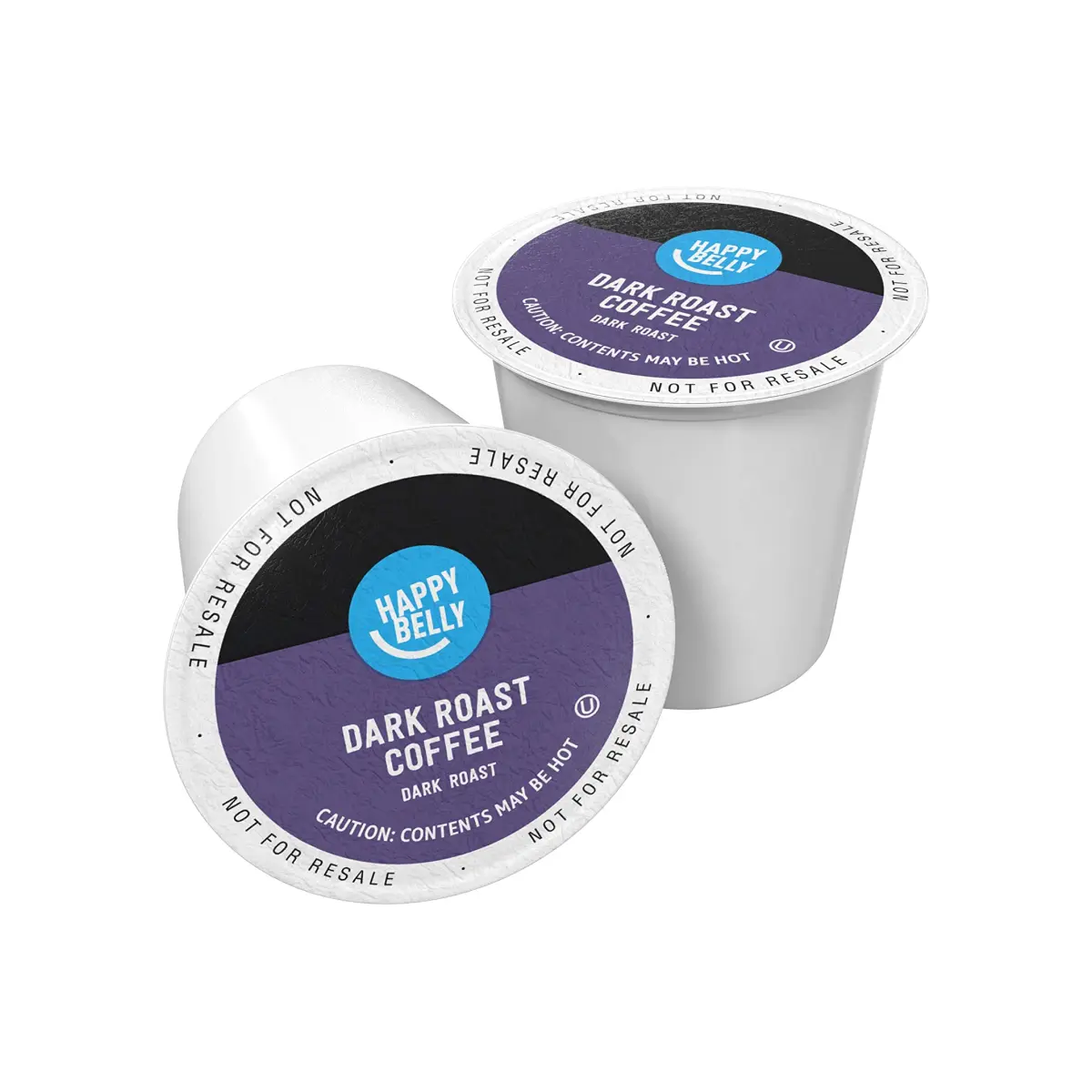 Happy Belly Dark Roast Coffee Pods (100 Count)
