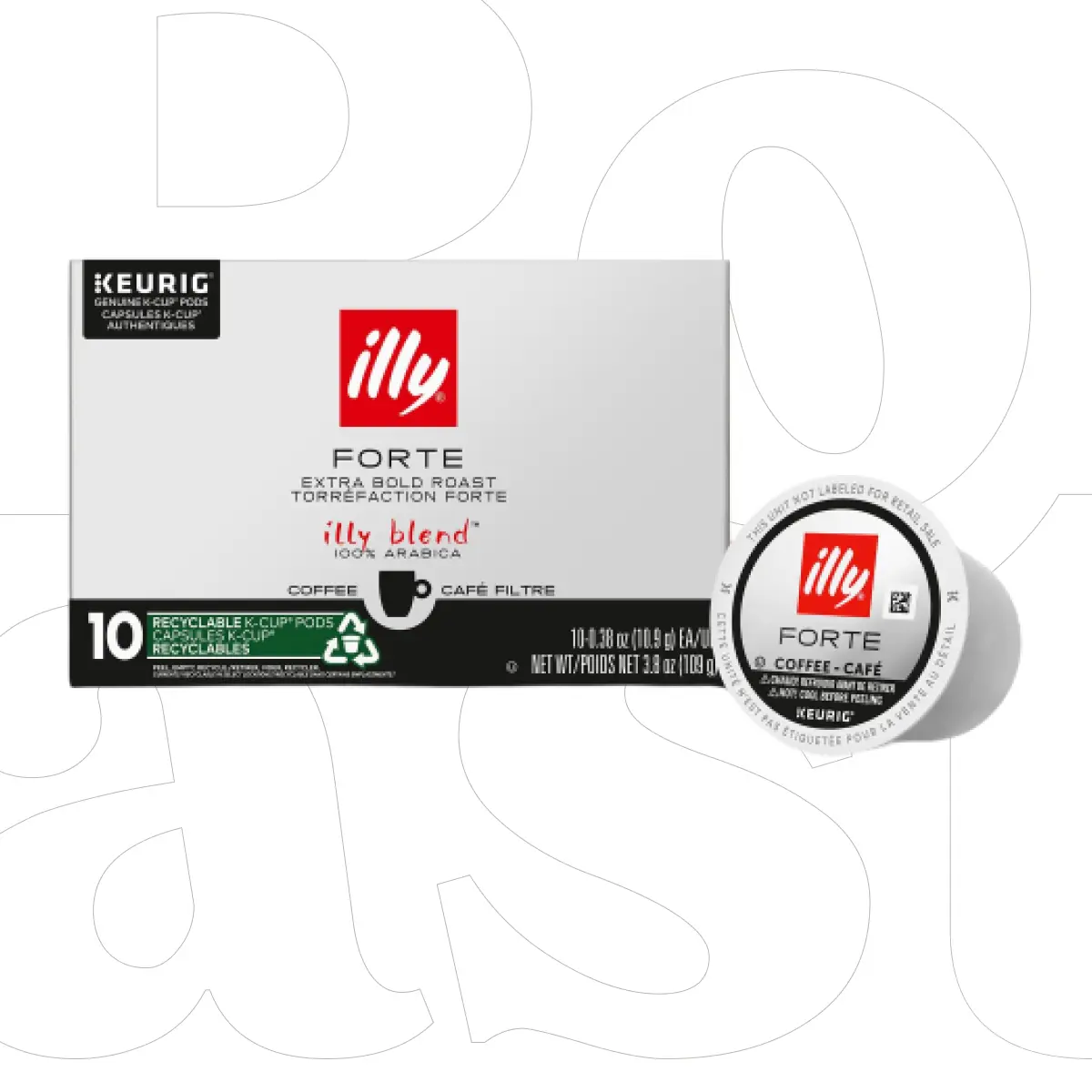 illy Forte K Cup Coffee Pod