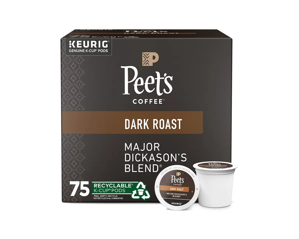Peet’s Coffee Major Dickason’s Blend K-cup coffee