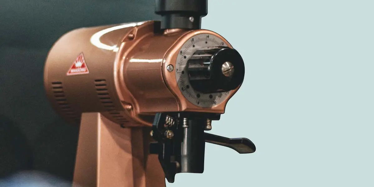 A coffee grinder