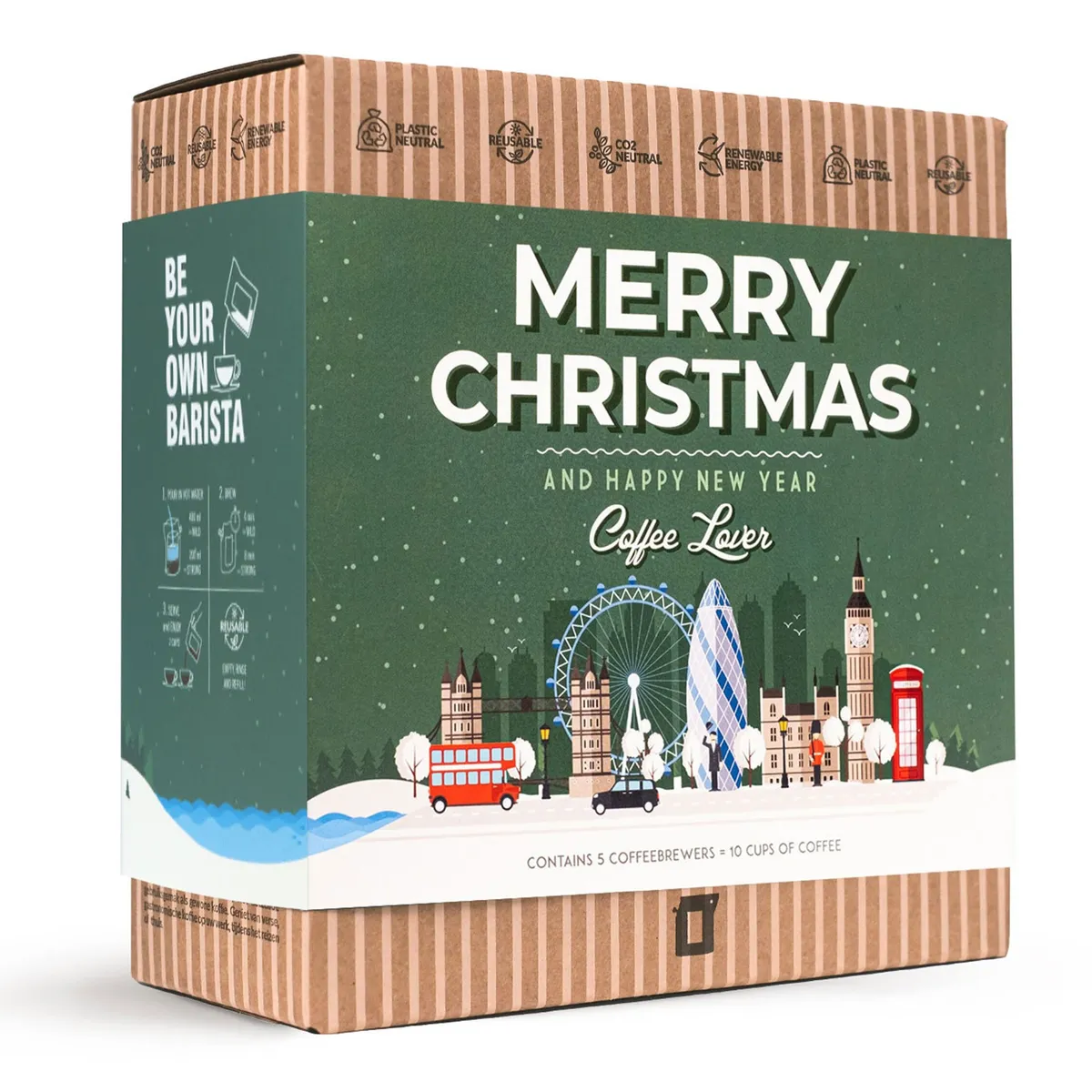 Premium Coffee Christmas Gift Box