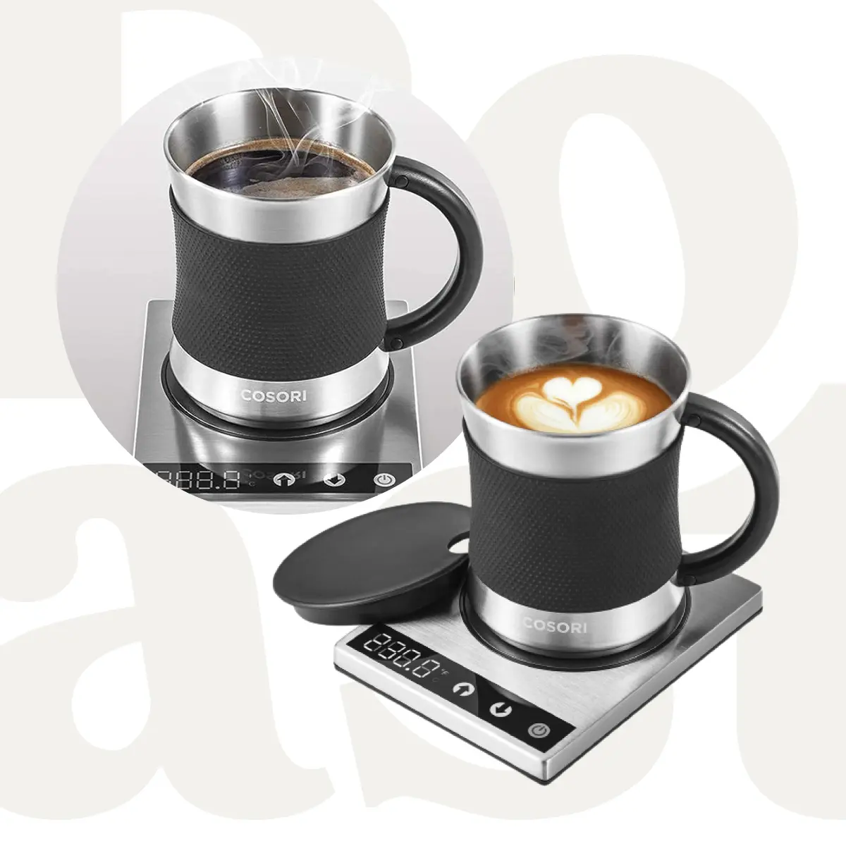 COSORI Coffee Mug Warmer & Mug Set