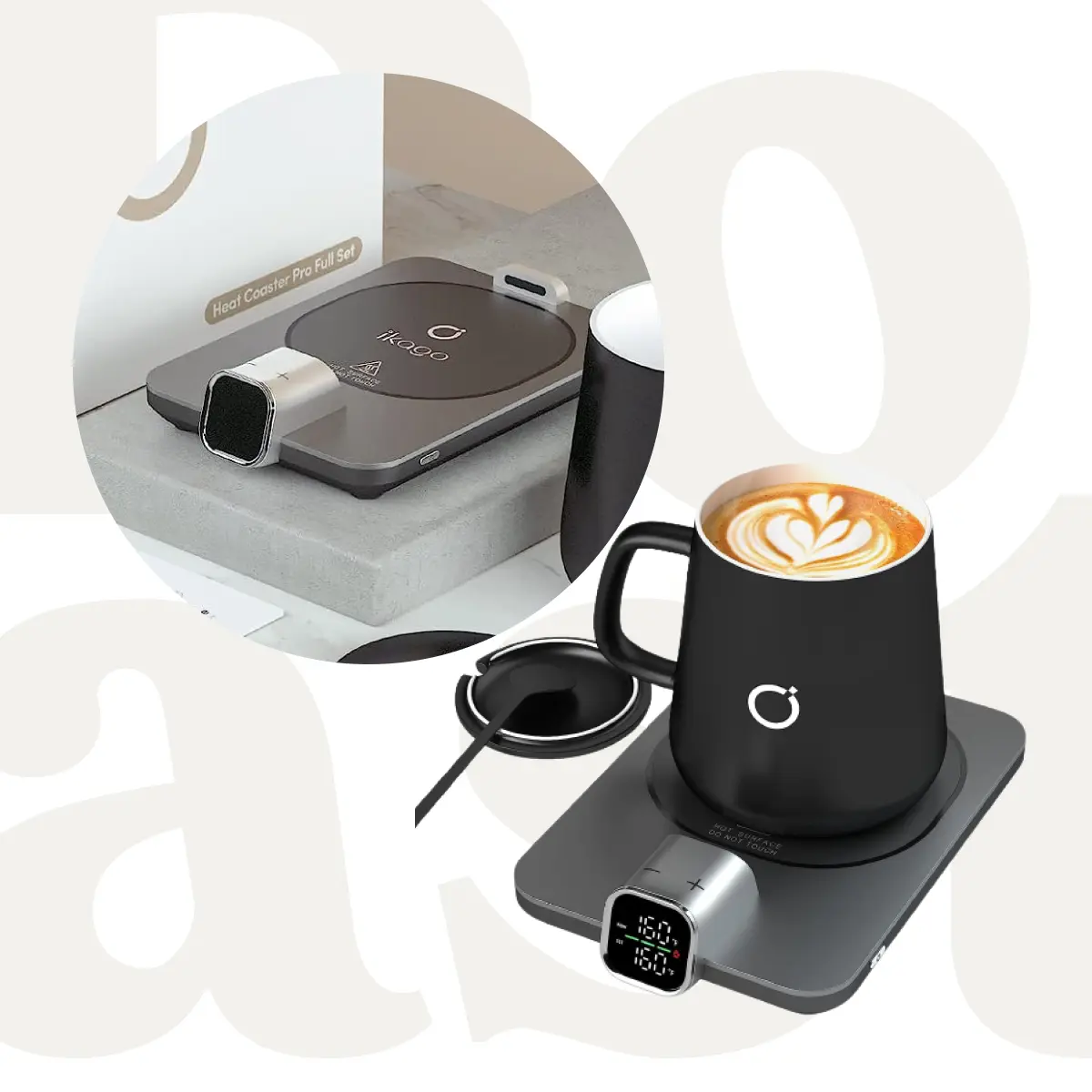 ikago Smart Mug Warmer & Mug Set