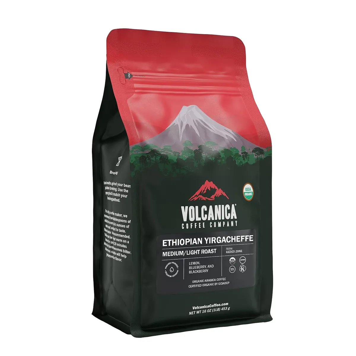 Ethiopian Coffee Yirgacheffe Region Beans