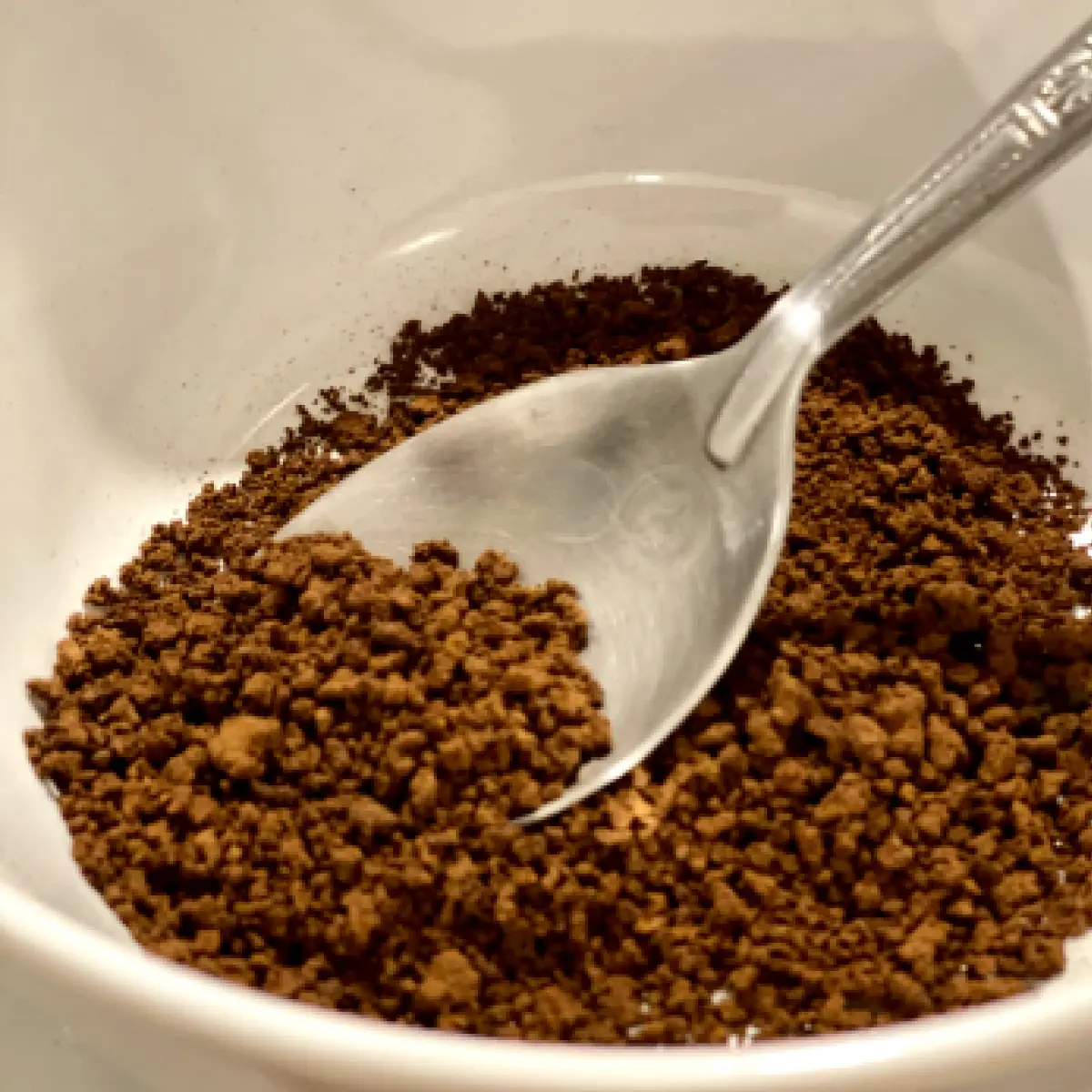 Instant Coffee in a bowl