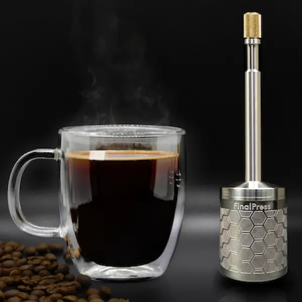 FinalPress with Coffee Cup