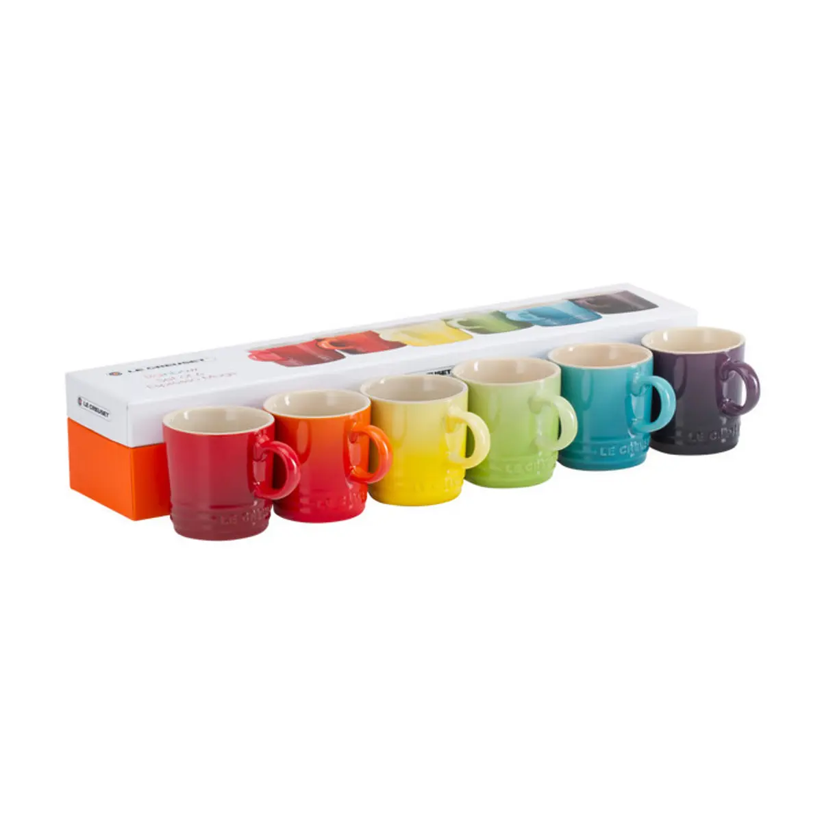 Le Creuset Red Espresso Cup & Saucer