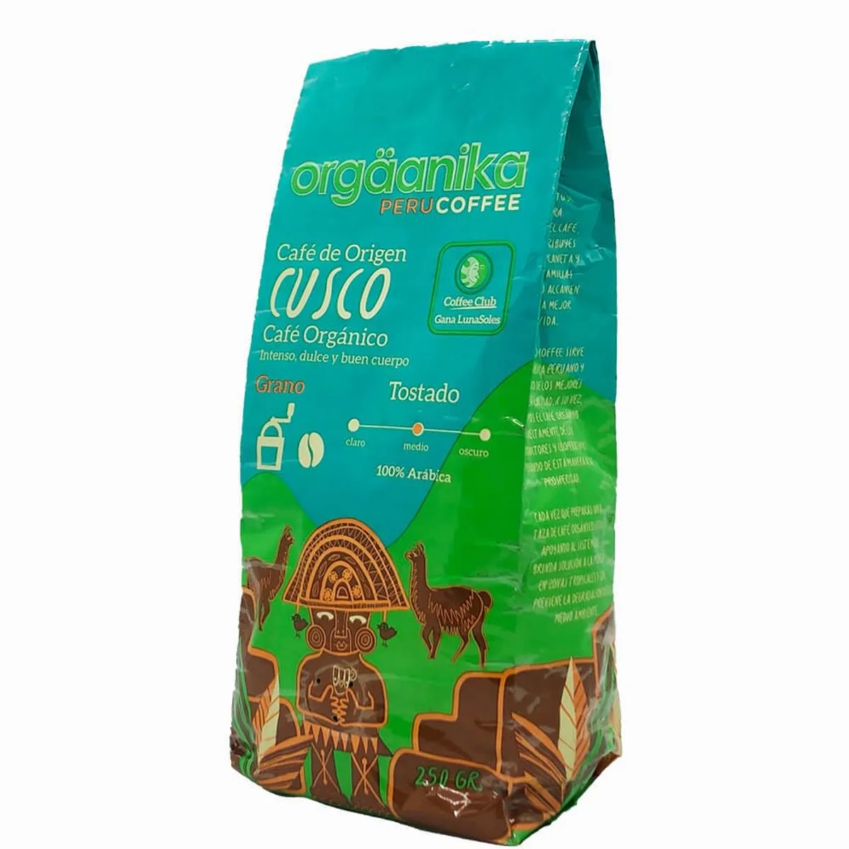 Orgaanika Andes Cusco Organic Whole Beans