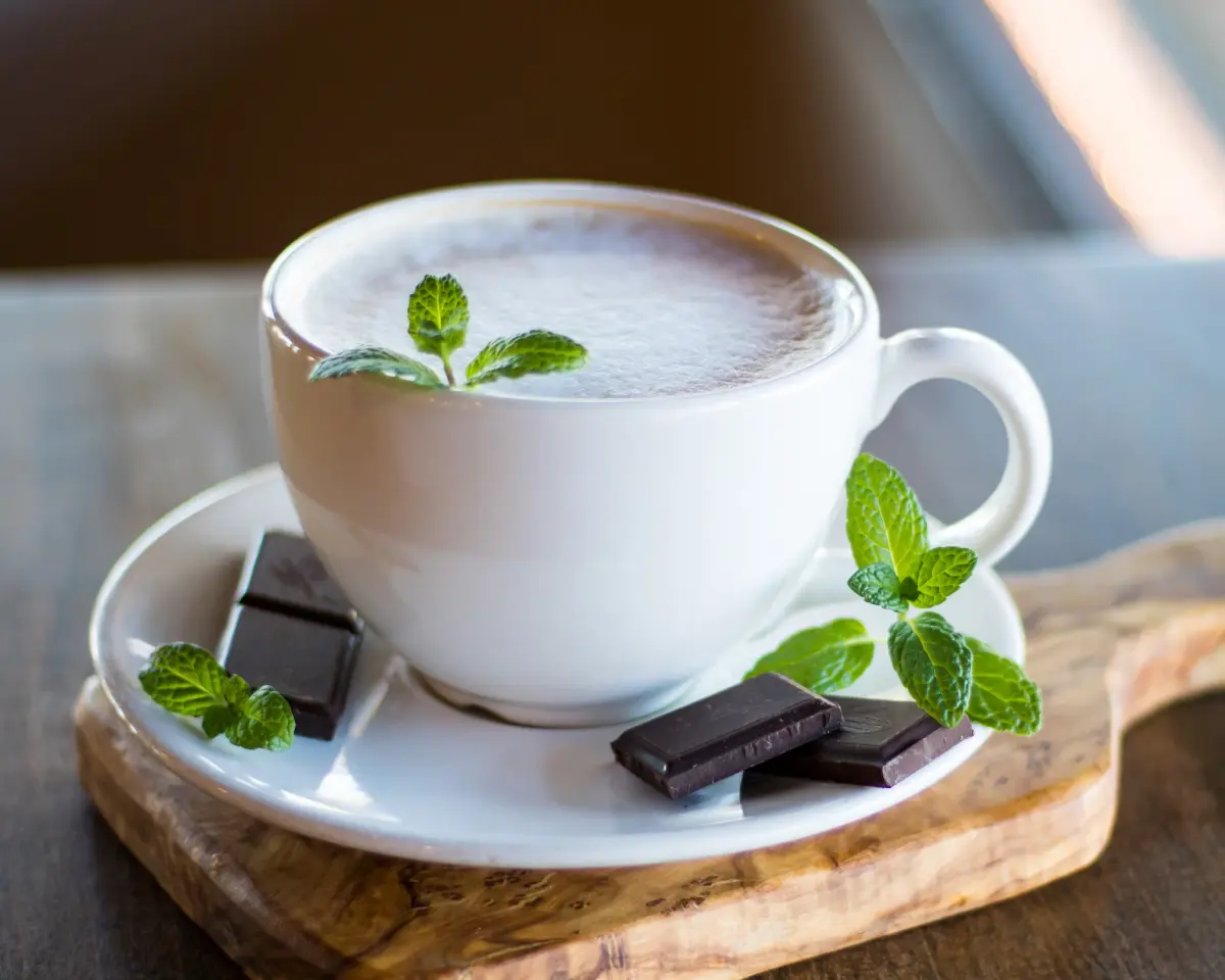 Peppermint cofee