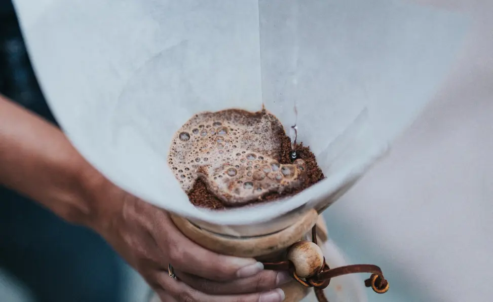 pour over coffee