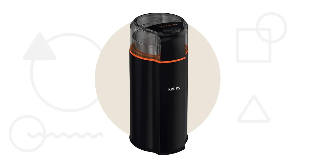 KRUPS Silent Vortex Electric Grinder