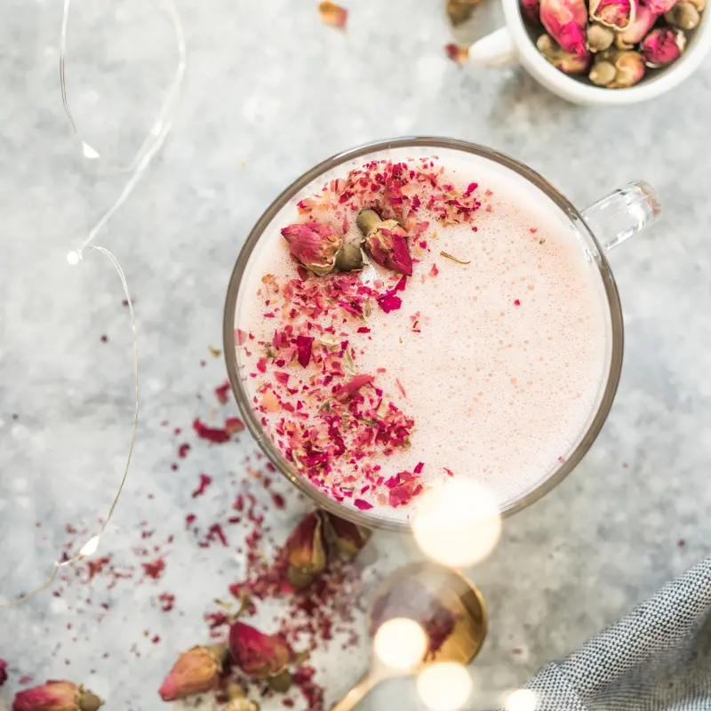 Rose Vanilla Cappuccino