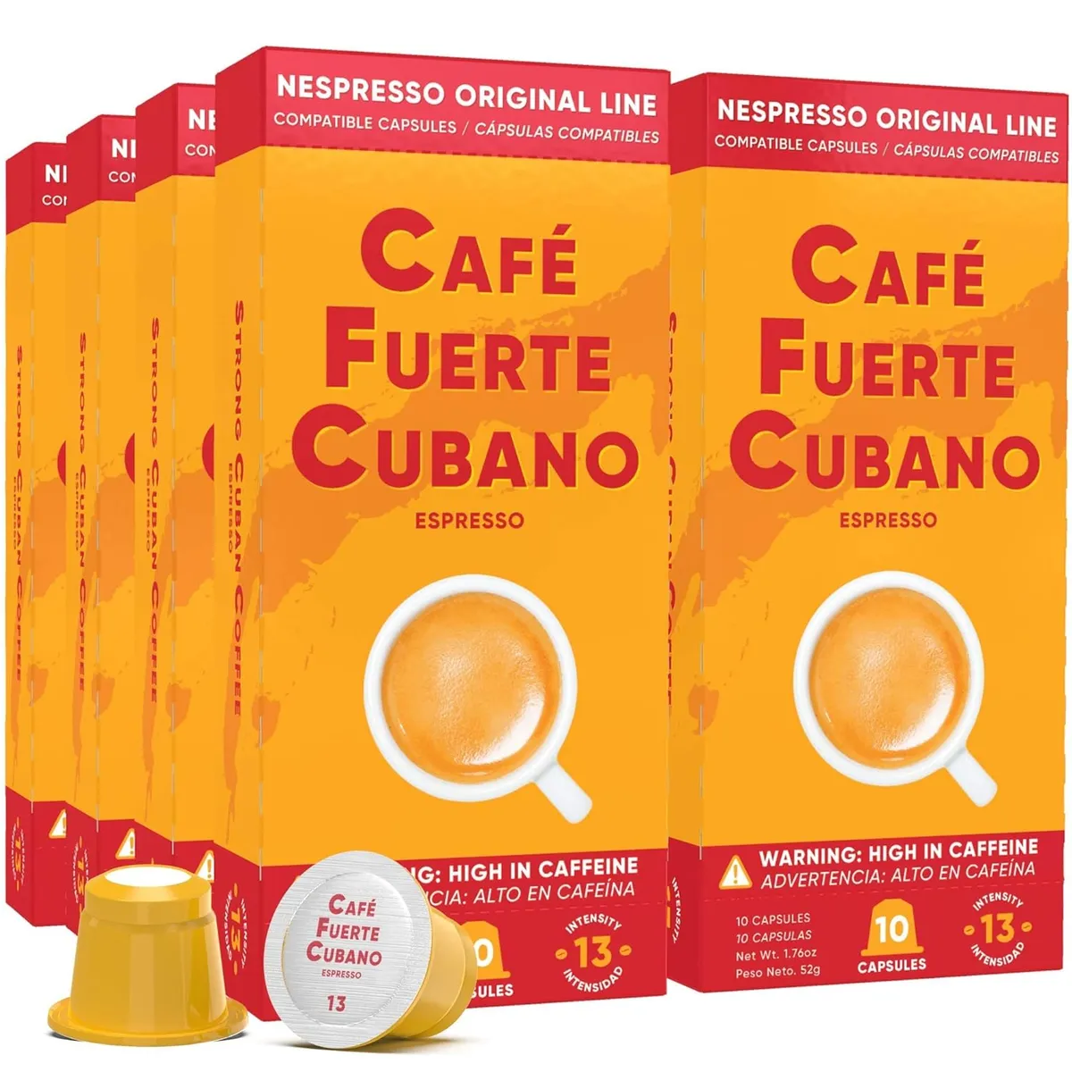 Cafe Fuerte Cubano Espresso Pods