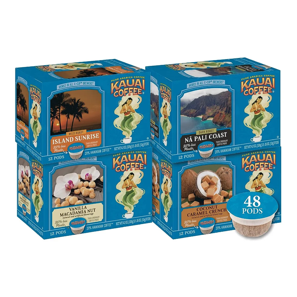 Kauai Coffee Single-Serve Pods