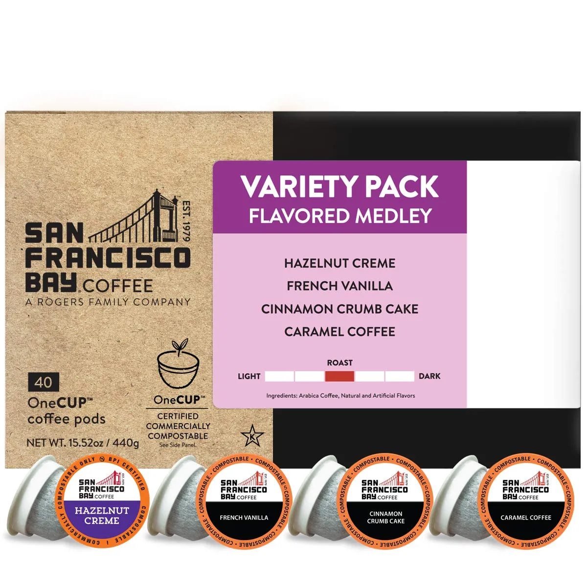 San Francisco Bay Coffee Pods - Variety Pack