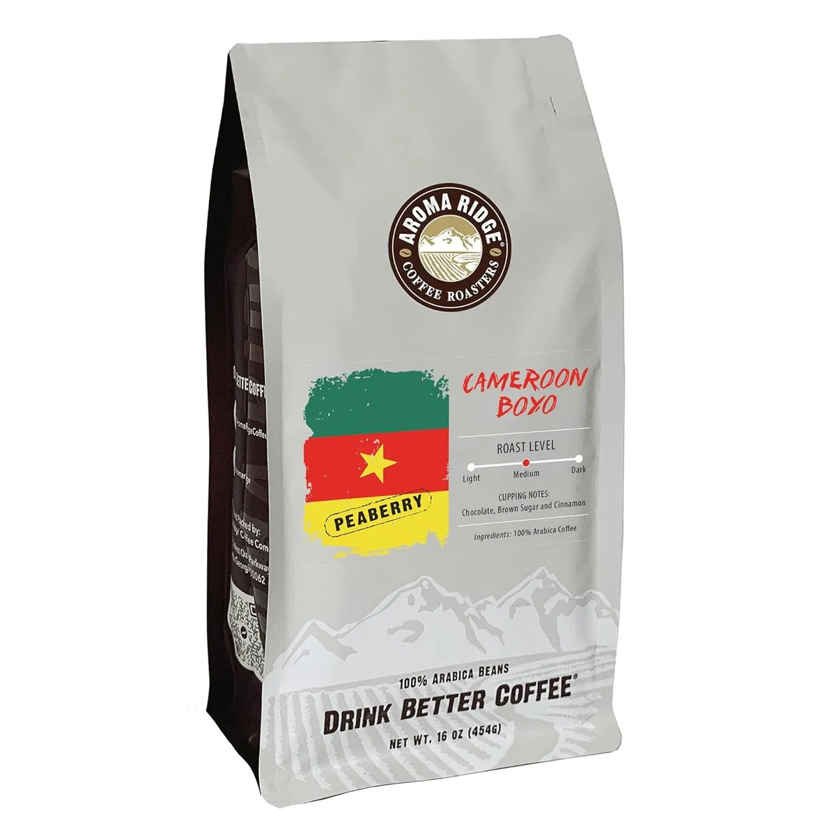Aroma Ridge Cameroon Boyo Peaberry Coffee