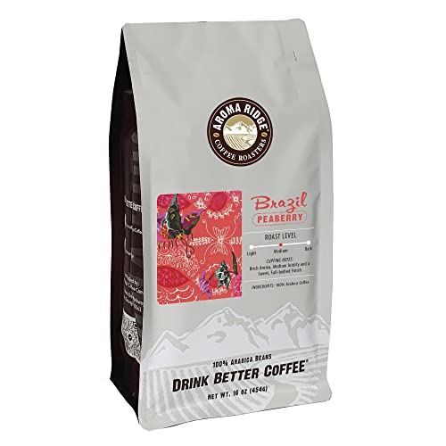 Aroma Ridge Brazil Peaberry Coffee Beans