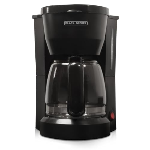 BLACK+DECKER 5-Cup Coffeemaker DCM600B