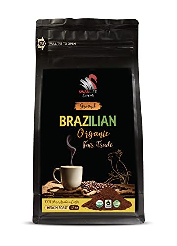 Brazilian Ground Coffee Organic Medium Roast
