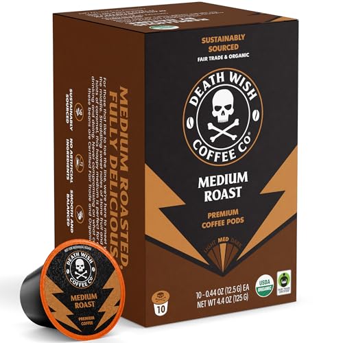 Death Wish Coffee Pods Medium Roast