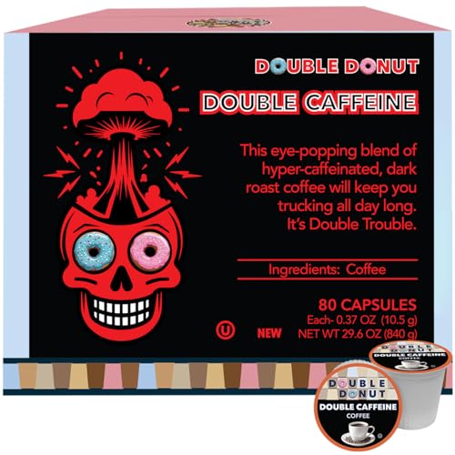 Double Donut Dark Roast Coffee Pods