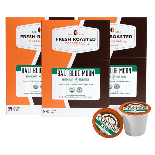 Fresh Roasted Coffee RFA Organic Bali Blue Moon