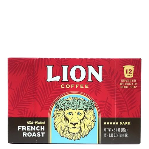 Lion Coffee French Roast Coffee Pods