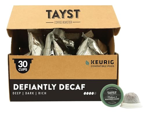 Tayst Coffee Pods Decaf Dark Roast